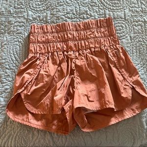 Free People Movement Way Home Shorts in Apricot